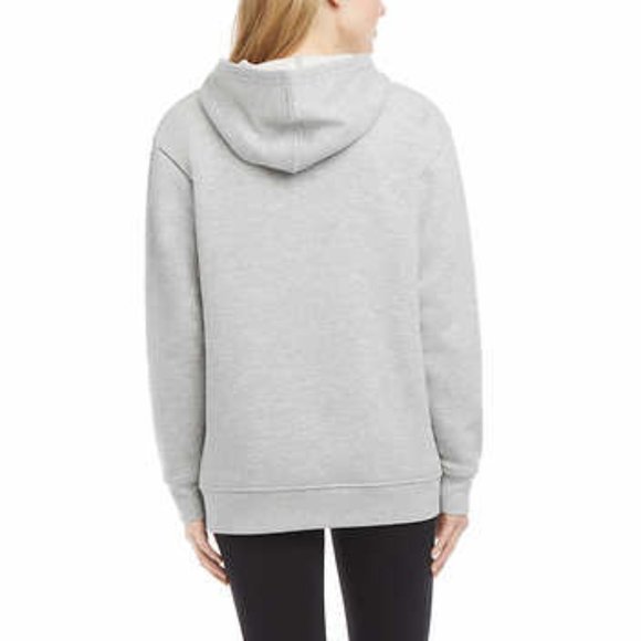 Danskin Ladies' Full Zip Hoodie Brand New - Size XSmall - Light Grey Heather - Picture 2 of 2